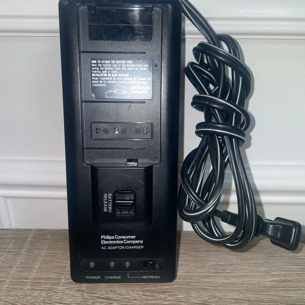 Vintage Genuine Philips Power Cord AC Adaptor Charger No.E1WA11951 Works…(#18)